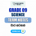 Grade 09 Science Term Notes | වාර සටහන්