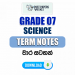Grade 07 Science Term Notes | වාර සටහන්