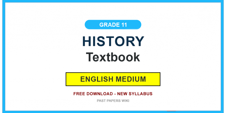 Grade 11 History Textbook PDF (English Medium)