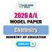2026 A/L Chemistry Model Paper (English Medium) | Ministry of Education