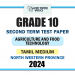 Tamil Medium 2024 Grade 10 Agriculture And Food Technology 2nd Term Test Paper | North Western Province