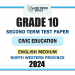North Western Province 2024 Grade 10 Civic Education 2nd Term Test Paper | English Medium