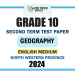 North Western Province 2024 Grade 10 Geography 2nd Term Test Paper | English Medium