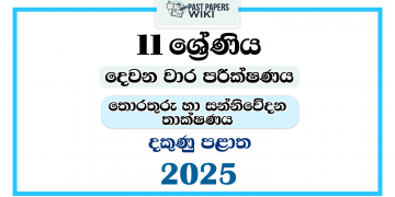 2025 Grade 11 ICT 2nd Term Test Paper | Southern Province