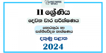 2024 Grade 11 ICT 2nd Term Test Paper | Southern Province