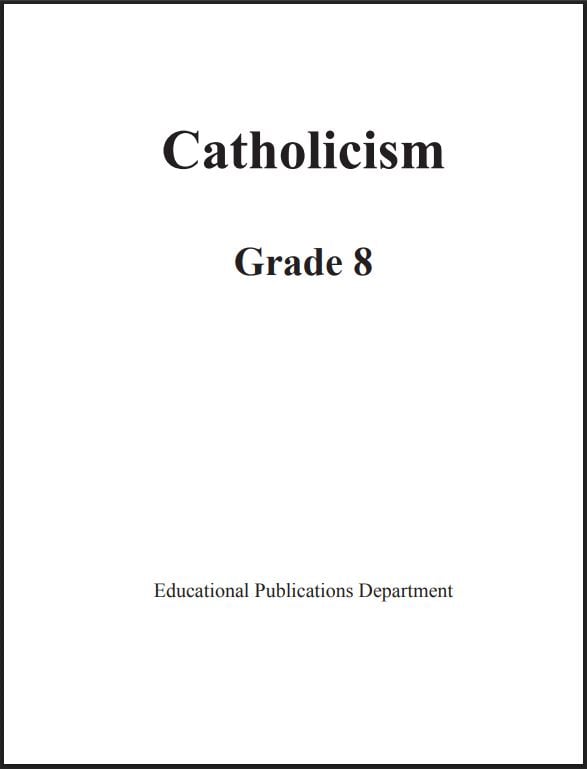 Grade 8 Catholicism Textbook PDF (English Medium)