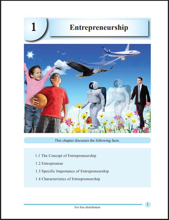 Grade 10 Entrepreneurship Education Textbook PDF (English Medium)