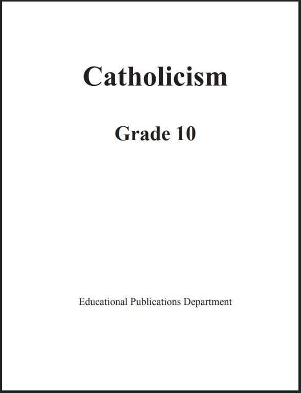 Grade 10 Catholicism Textbook PDF (English Medium)
