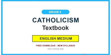 Grade 8 Catholicism Textbook PDF (English Medium)