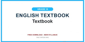 Grade 10 English Textbook PDF