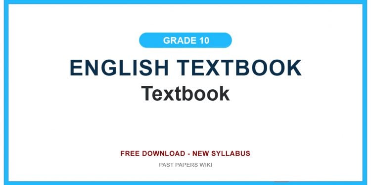 Grade 10 English Textbook PDF