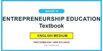 Grade 10 Entrepreneurship Education Textbook PDF (English Medium)