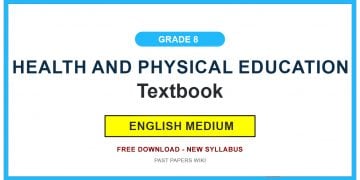 Grade 8 Health And Physical Education Textbook PDF (English Medium)