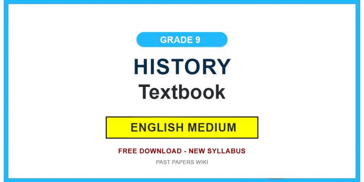 Grade 9 History Textbook PDF (English Medium)