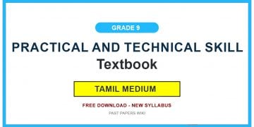 Grade 9 Practical And Technical Skill Textbook PDF (Tamil Medium)
