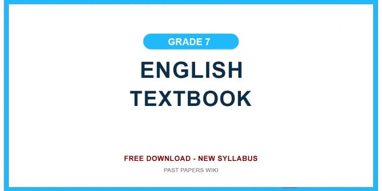 Grade 07 English Textbook PDF