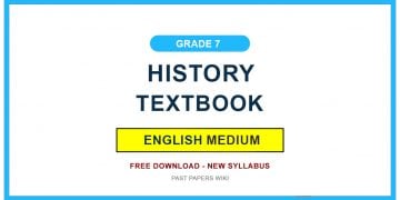 Grade 07 History Textbook PDF (English Medium)