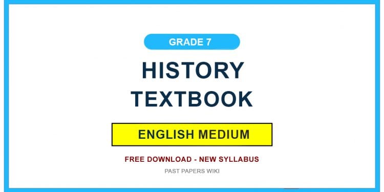 Grade 07 History Textbook PDF (English Medium)
