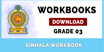 Grade 03 Sinhala Workbook PDF