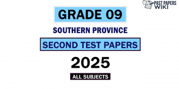 2025 Southern Province Grade 09 2nd Term Test Papers